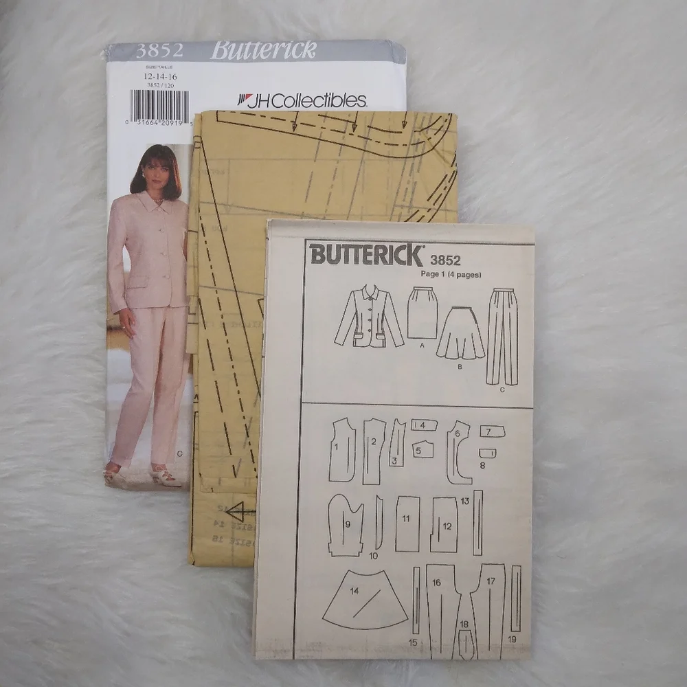 Butterick 3852 sz